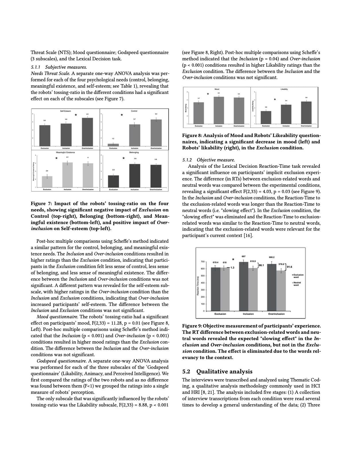 Excluded by Robots - A Human-Robot-Robot Interaction study, page 6